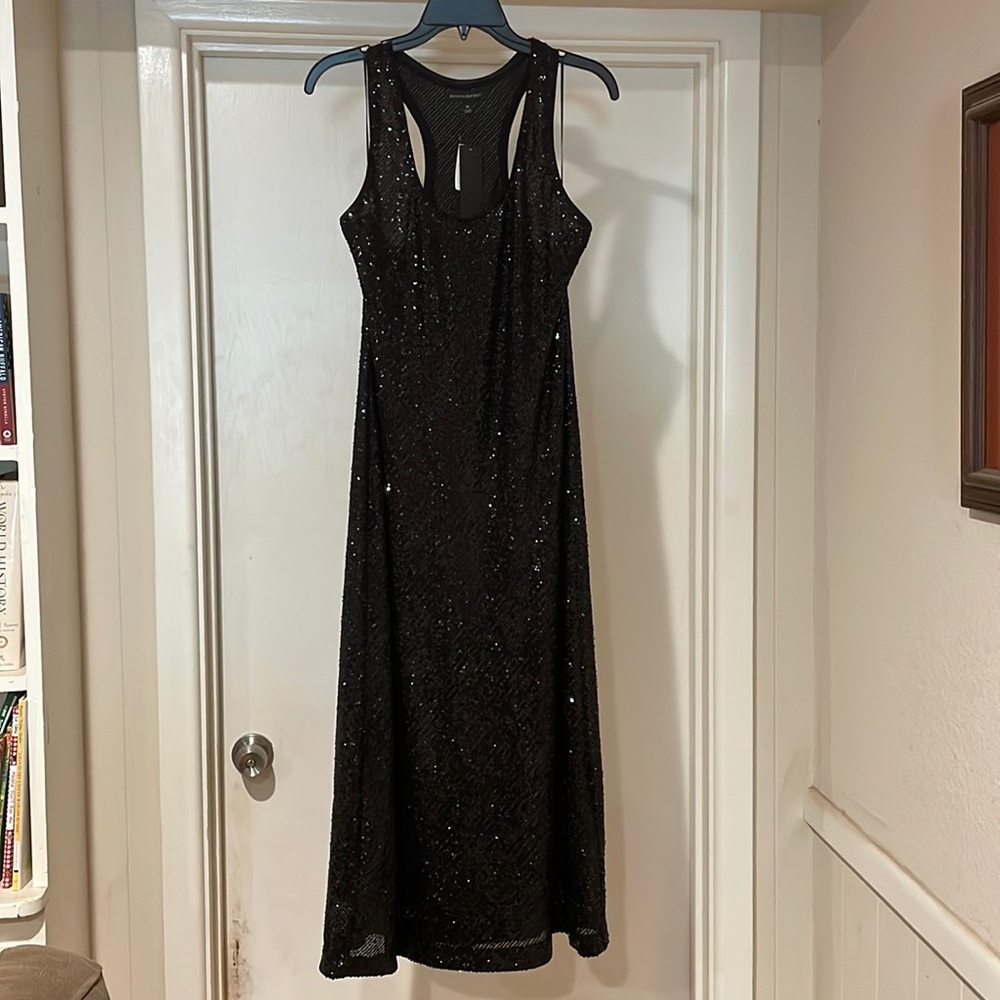 Sequin Racerback Dress